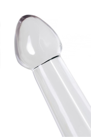 Прозрачный нереалистичный фаллоимитатор Jelly Dildo XL - 22 см. 