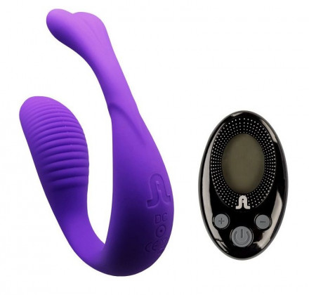 Вибростимулятор для пар Adrien Lastic Mini Romeo с пультом ДУ 