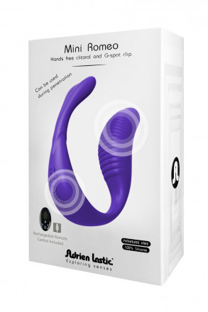 Вибростимулятор для пар Adrien Lastic Mini Romeo с пультом ДУ 