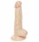 Телесный фаллоимитатор на присоске G-GIRL STYLE 7INCH DONG WITH SUCTION CAP - 17,8 см. 