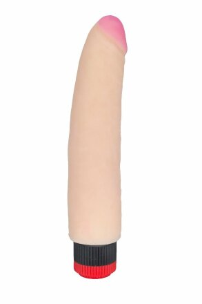 Вибромассажёр HUMAN STYLE 7&quot; без мошонки - 18 см. 