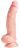 Телесный фаллоимитатор на присоске 8&quot; Triple Density Fat Cock with Balls  - 24,1 см. 