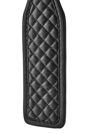 Черная шлепалка PADDLE DIAMOND - 32 см. 