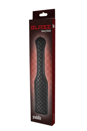 Черная шлепалка PADDLE DIAMOND - 32 см. 