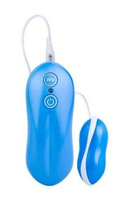 Голубое виброяйцо Bullet Vibrator 10 mode 