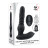 Черный массажер простаты Adams Warming &amp; Rotating Prostate Thruster - 15,3 см. 