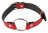 Красный комплект БДСМ-аксессуаров Harness Set 