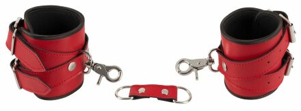 Красный комплект БДСМ-аксессуаров Harness Set 