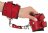 Красный комплект БДСМ-аксессуаров Harness Set 