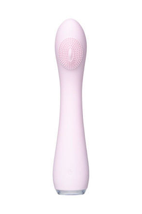 Нежно-розовый вибратор PPP SHIO-PRO - 21 см. 