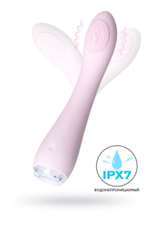 Нежно-розовый вибратор PPP SHIO-PRO - 21 см. 