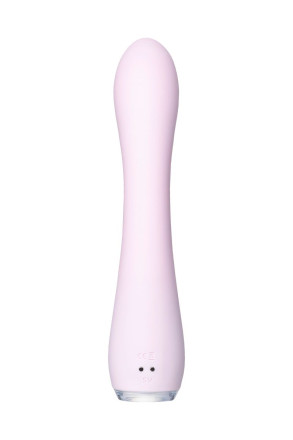 Нежно-розовый вибратор PPP SHIO-PRO - 21 см. 
