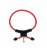 Красно-чёрное эрекционное кольцо с утяжкой RING OF POWER ADJUSTABLE RING 