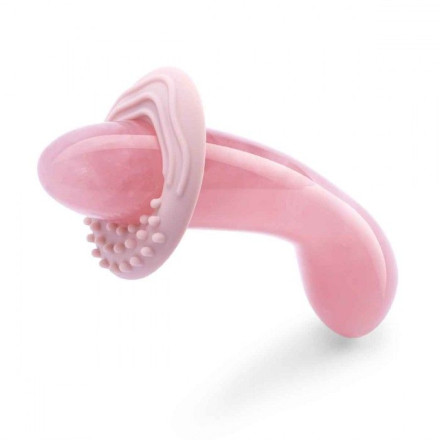 Массажер для G-точки Le Wand Crystal G-Wand из розового кварца 
