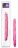 Розовый двусторонний фаллоимитатор 14 Double Dildo - 35,5 см. 