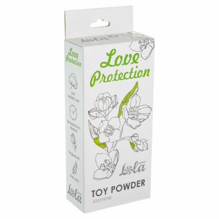 Пудра для игрушек Love Protection с ароматом жасмина - 30 гр. 