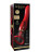 Красный двухсторонний вибростимулятор Ultimate Pleasure 24K Gold Luxury Edition - 25 см. 