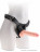 Телесный фаллоимитатор на присоске 9&quot; Triple Density Cock with Balls - 24,1 см. 