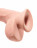 Телесный фаллоимитатор на присоске 9&quot; Triple Density Cock with Balls - 24,1 см. 
