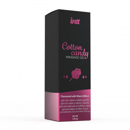 Массажный гель с согревающим эффектом Cotton Candy - 30 мл. 