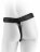 Кофейный страпон Strap-on Harness Cock - 15,2 см. 