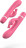 Розовый вибратор-кролик Bwild Classic Bunny - 19,3 см. 