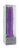 Фиолетовый вибратор-реалистик PURRFECT SILICONE CLASSIC 8.5INCH - 21,5 см. 