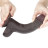 Коричневый фаллоимитатор Sliding-Skin Dong 7.0 - 17,5 см. 