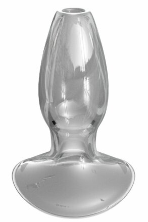 Прозрачный анальный плаг с туннелем Large Anal Gaper 