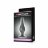 Анальная пробка на присоске среднего размера Sensitive Prostate Plug - 14 см. 