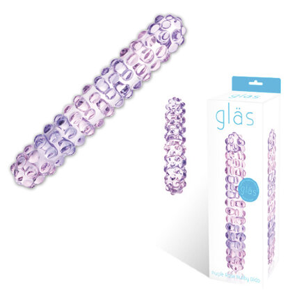 Двухцветный стик Purple Rose Nubby - 17,5 см. 