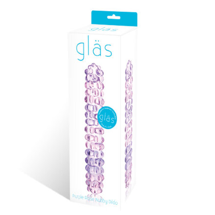 Двухцветный стик Purple Rose Nubby - 17,5 см. 