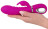 Лиловый вибратор-кролик Super Soft Silicone Rabbit Vibrator - 20,2 см. 