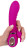 Лиловый вибратор-кролик Super Soft Silicone Rabbit Vibrator - 20,2 см. 