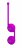 Лиловые вагинальные шарики Kegel Tighten Up III 