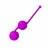 Лиловые вагинальные шарики Kegel Tighten Up III 