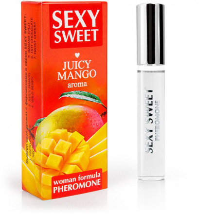 Парфюм для тела с феромонами Sexy Sweet с ароматом манго - 10 мл. 