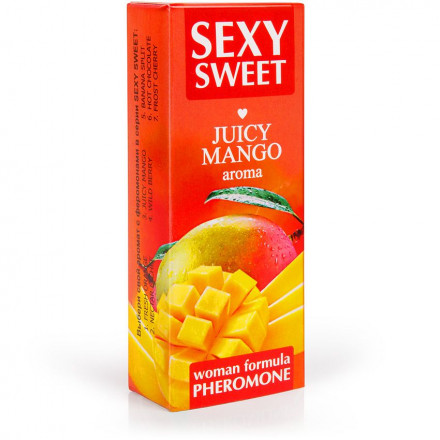 Парфюм для тела с феромонами Sexy Sweet с ароматом манго - 10 мл. 