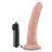 Телесный вибратор-реалистик Dr. Dave 7 Inch Vibrating Cock - 19 см. 