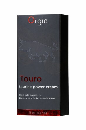 Возбуждающий крем для мужчин ORGIE Touro - 15 мл. 