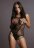 Соблазнительное боди Contrast Net Teddy 