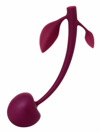 Бордовая вагинальная вишенка WILD CHERRY - 14,5 см. 