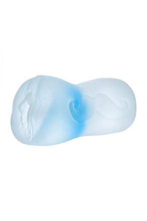 Прозрачный реалистичный мастурбатор Juicy Pussy Subtle Crystal 