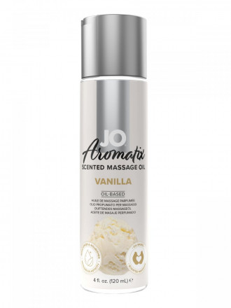 Массажное масло JO Aromatix Massage Oil Vanilla с ароматом ванили - 120 мл. 