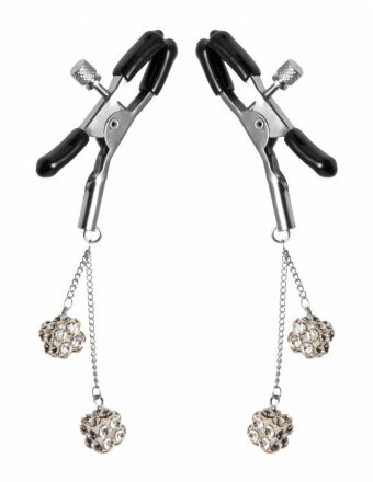 Зажимы на соски с подвесками Ornament Adjustable Nipple Clamps 