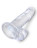 Прозрачный фаллоимитатор 7  Cock with Balls - 20,3 см. 