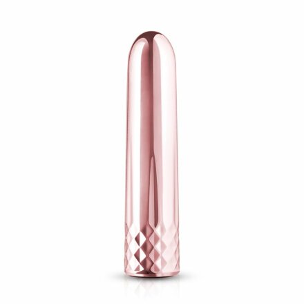 Розовый перезаряжаемый мини-вибратор Mini Vibrator - 9,5 см. 
