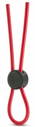 Красное силиконовое лассо на пенис Silicone Loop Cock Ring 