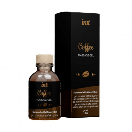 Массажный гель с согревающим эффектом Coffee - 30 мл. 