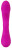 Лиловый вибратор-кролик Super Soft Silicone Rabbit Vibrator - 17,7 см. 